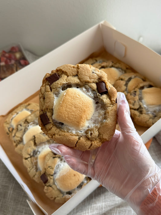chunky S'mores Cookies