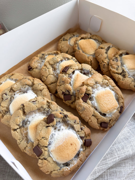 chunky S'mores Cookies