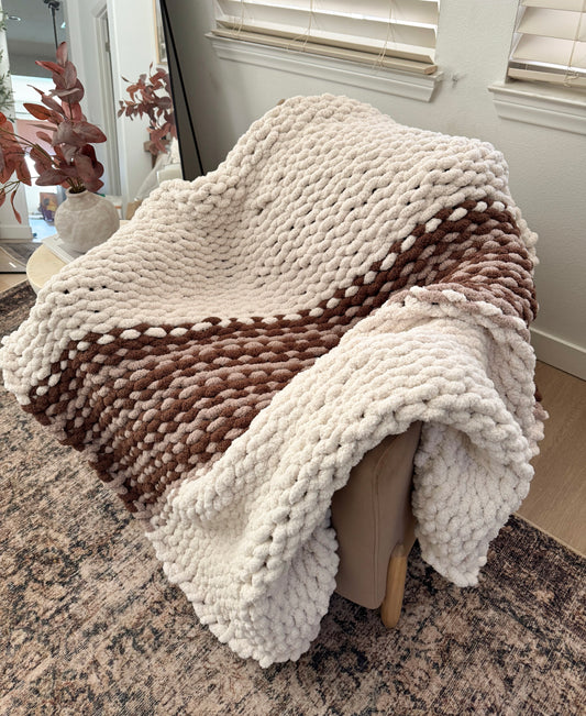Custom Knit Blanket - Chunky Yarn
